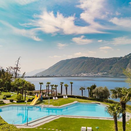 Luganersee, Pool, Strand, Parkplatz, Suite 204 Bissone Buitenkant foto