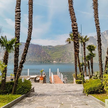 Luganersee, Pool, Strand, Parkplatz, Suite 204 Bissone Buitenkant foto